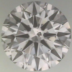 白色晶结的钻石会比黑色晶结的钻石净度等级要高